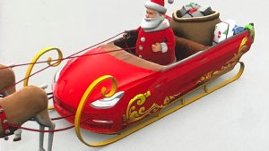 테슬라 2025 홀리데이 업데이트에 새로운 산타 모드가 추가될까?